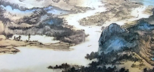 局部色彩可控的中国山水画仿真生成方法