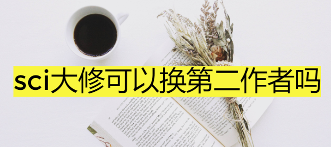 sci大修可以换第二作者吗