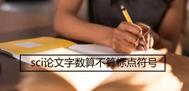sci论文字数算不算标点符号