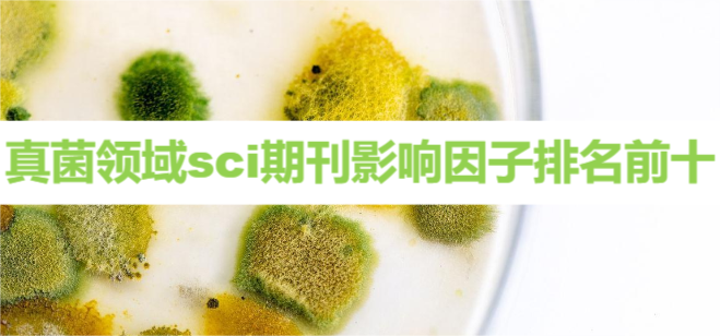 真菌领域sci期刊影响因子排名前十