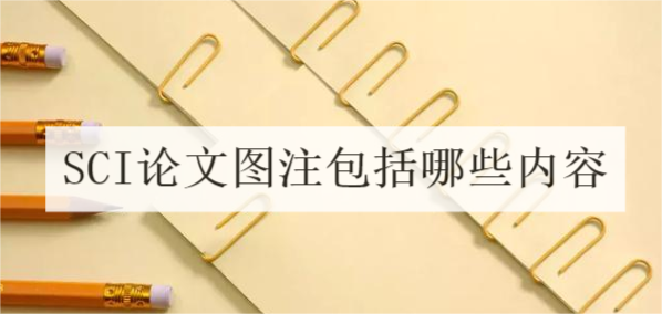 SCI论文图注包括哪些内容