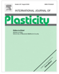 INTERNATIONAL JOURNAL OF PLASTICITY期刊