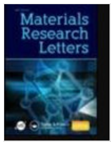 Materials Research Letters期刊