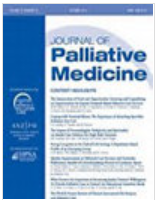 JOURNAL OF PALLIATIVE MEDICINE期刊