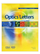 OPTICS LETTERS期刊