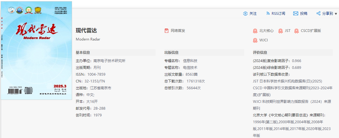 现代雷达