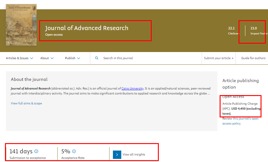 Journal of Advanced Research 