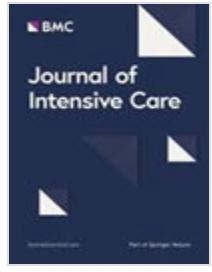 JOURNAL OF INTENSIVE CARE