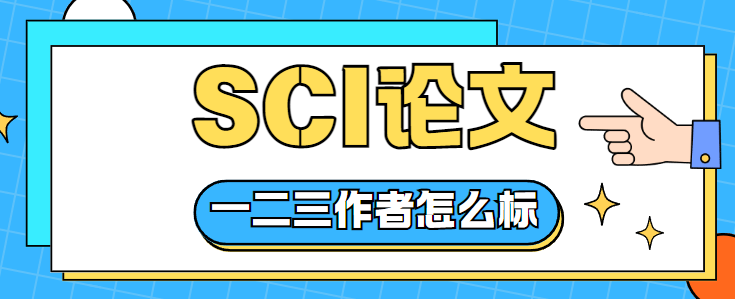 SCI论文一二三作者怎么标？什么水平