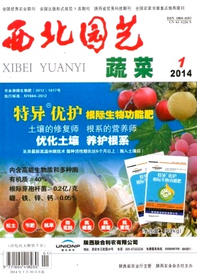 《西北园艺》（蔬菜专刊）农业论文