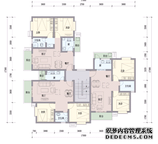 重建家园—都江堰市城区灾后重建安居工程民主小区A-6地块方案设图四