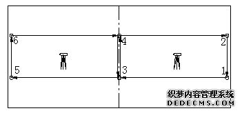 箱梁徐变观测线路图