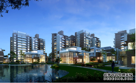 九龙仓双流住宅项目景观设计图