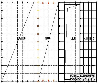综合主厂房平面图